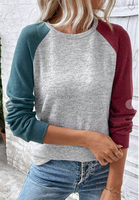 Casual Raglan Top