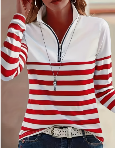 1/4 Zip Long Sleeve Shirt
