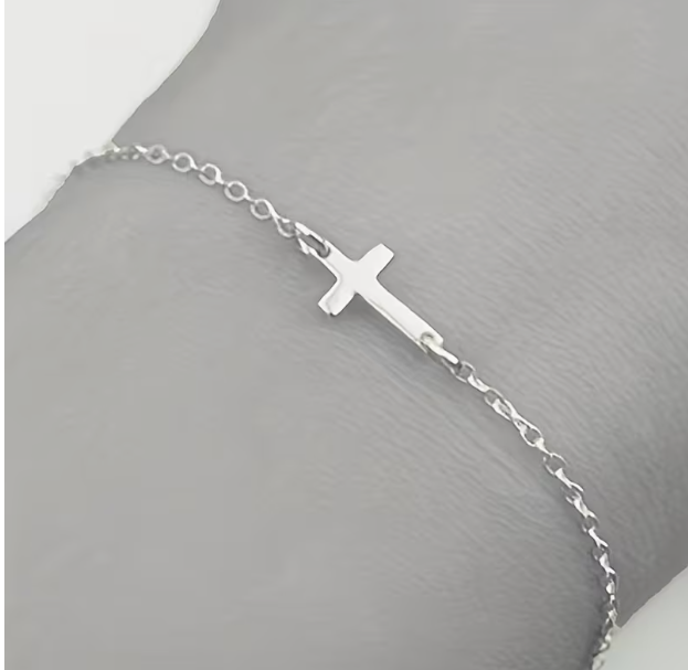 1/2 Simple and Stylish Cross Bracelet