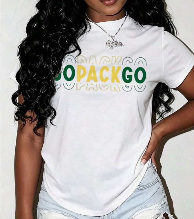 White Go Pack Go T-shirt