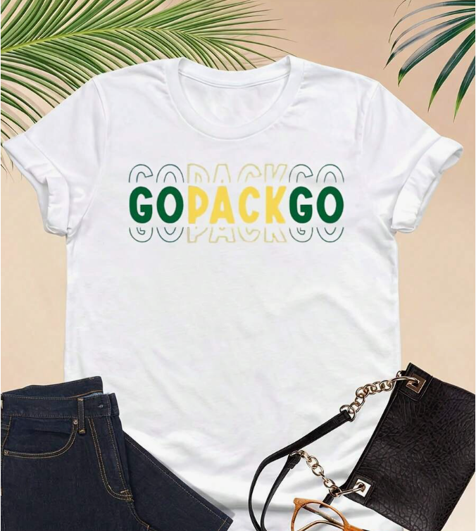 White Go Pack Go T-shirt