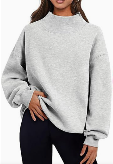 Oversized Highneck Sweatshirt